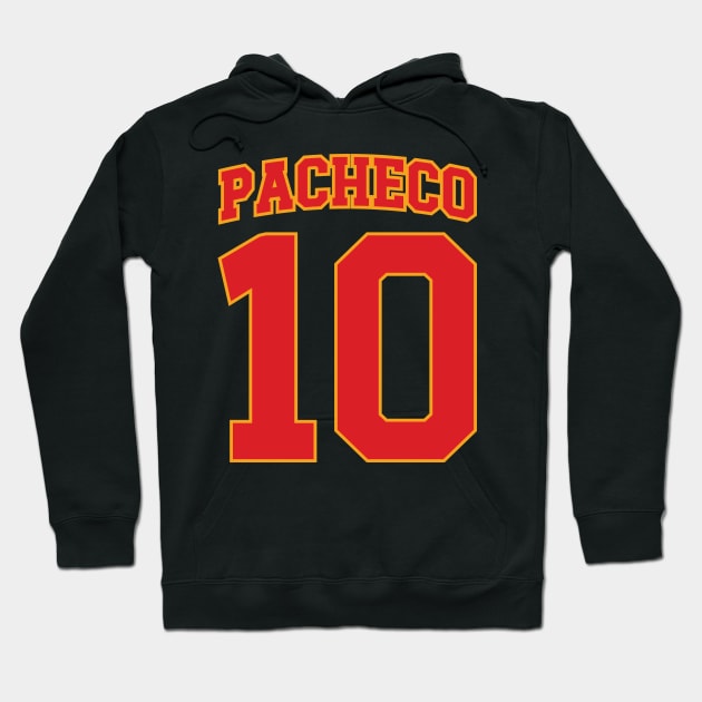 Isiah Pacheco v2 Hoodie by Emma